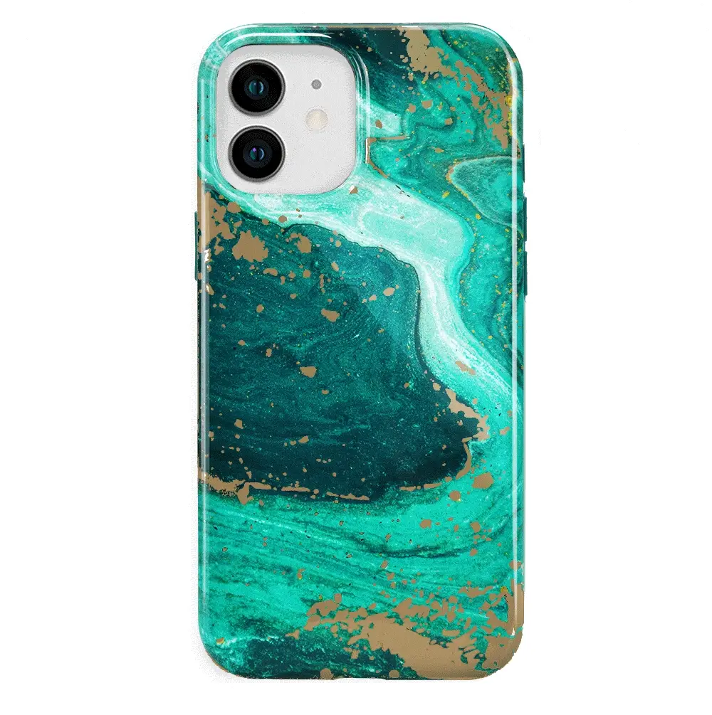 Emerald Marble iPhone Case - Image 61