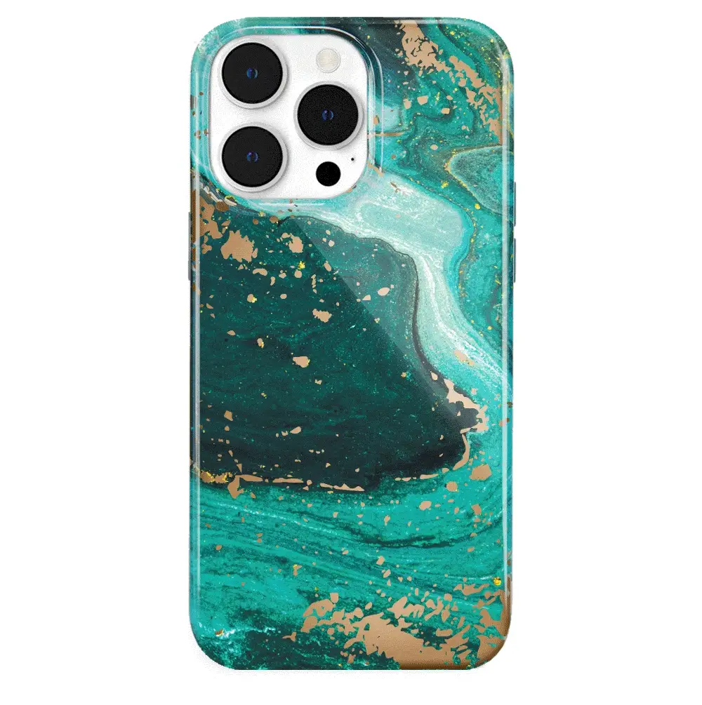 Emerald Marble iPhone Case - Image 7