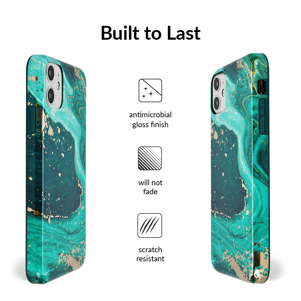 Emerald Marble iPhone Case - Image 77