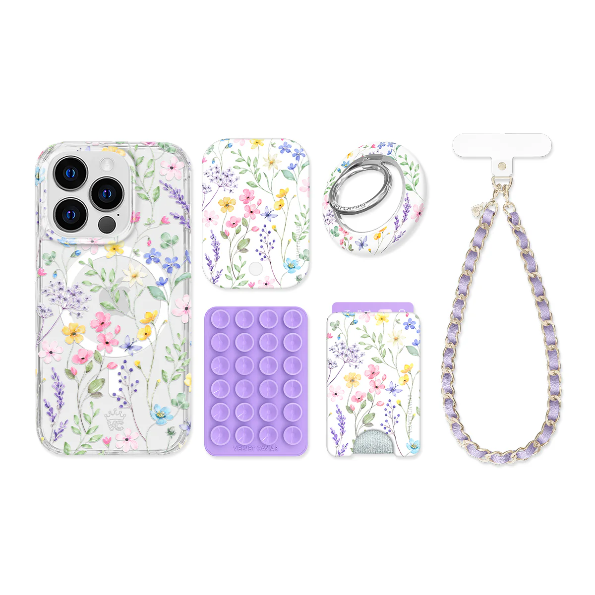 Enchanted Floral iPhone Bundle Set - Image 3