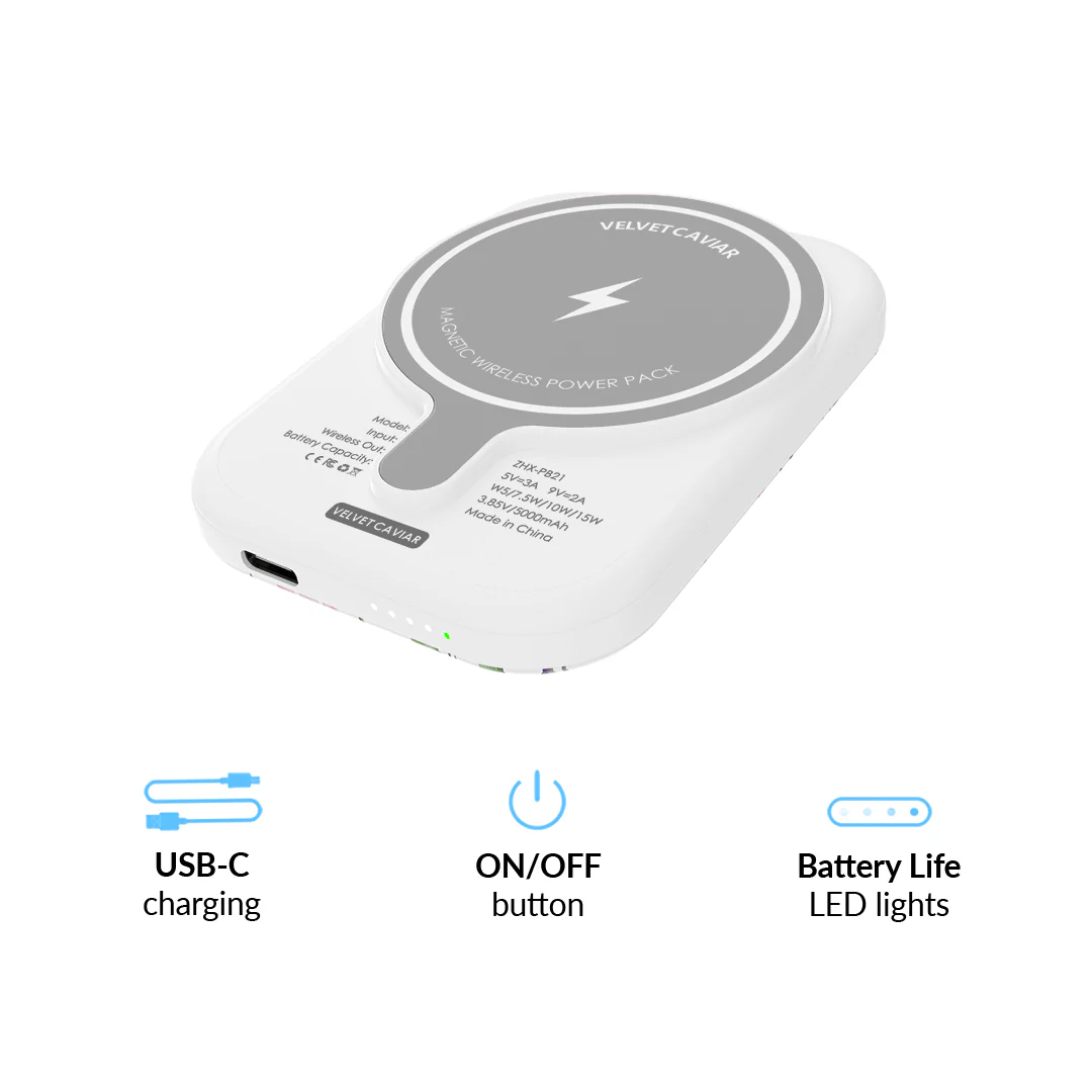 Enchanted Floral MagSafe Battery Power Pack - Image 6