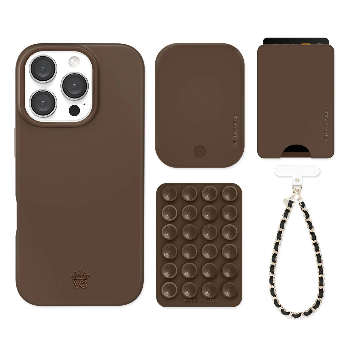 Espresso Brown iPhone Bundle Set - Wallet - Image 3