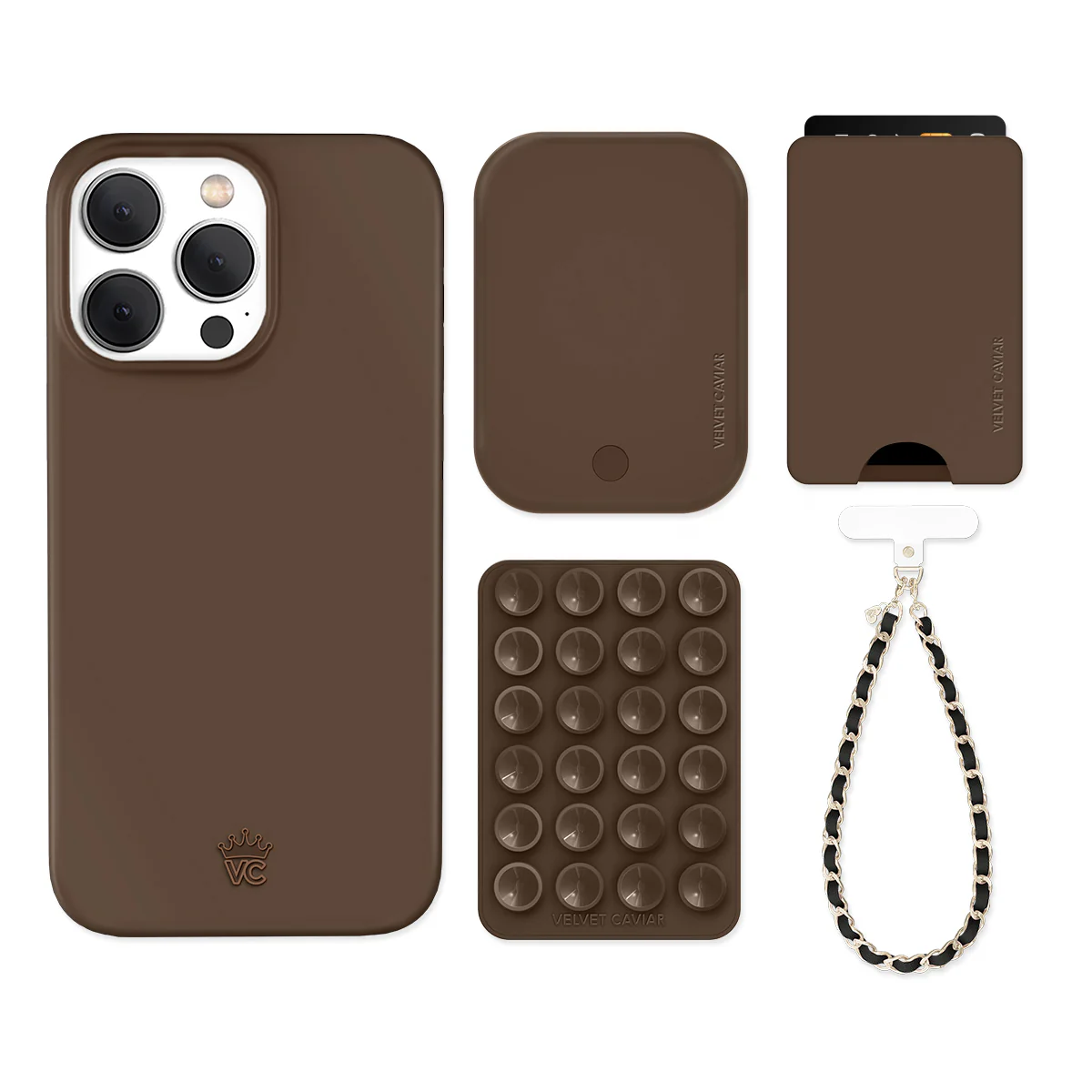 Espresso Brown iPhone Bundle Set - Wallet - Image 6