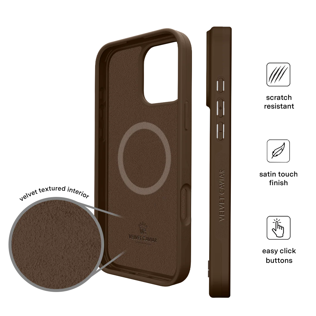 Espresso Brown iPhone Case - Image 20