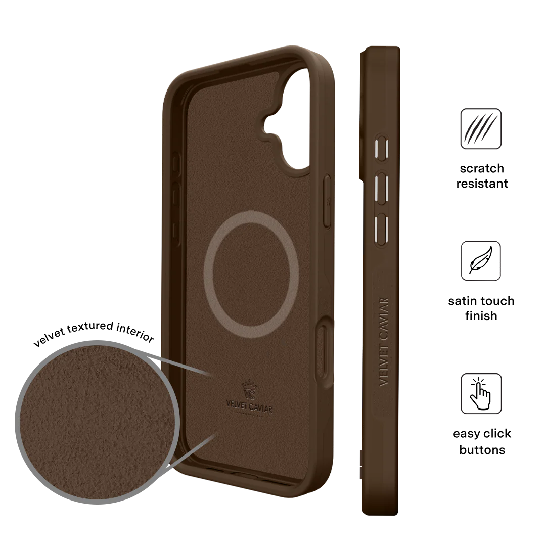 Espresso Brown iPhone Case - Image 27