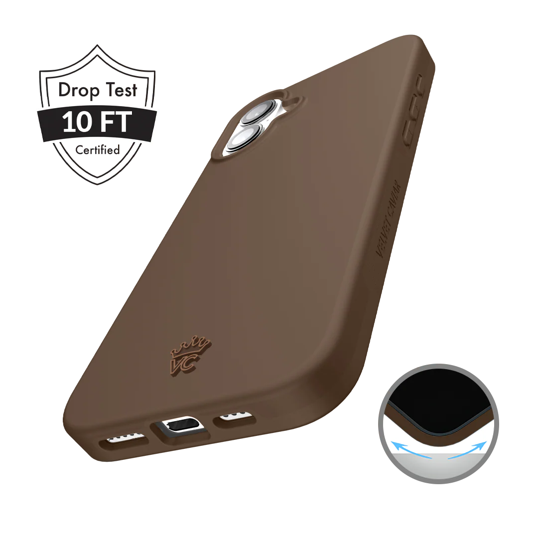 Espresso Brown iPhone Case - Image 5