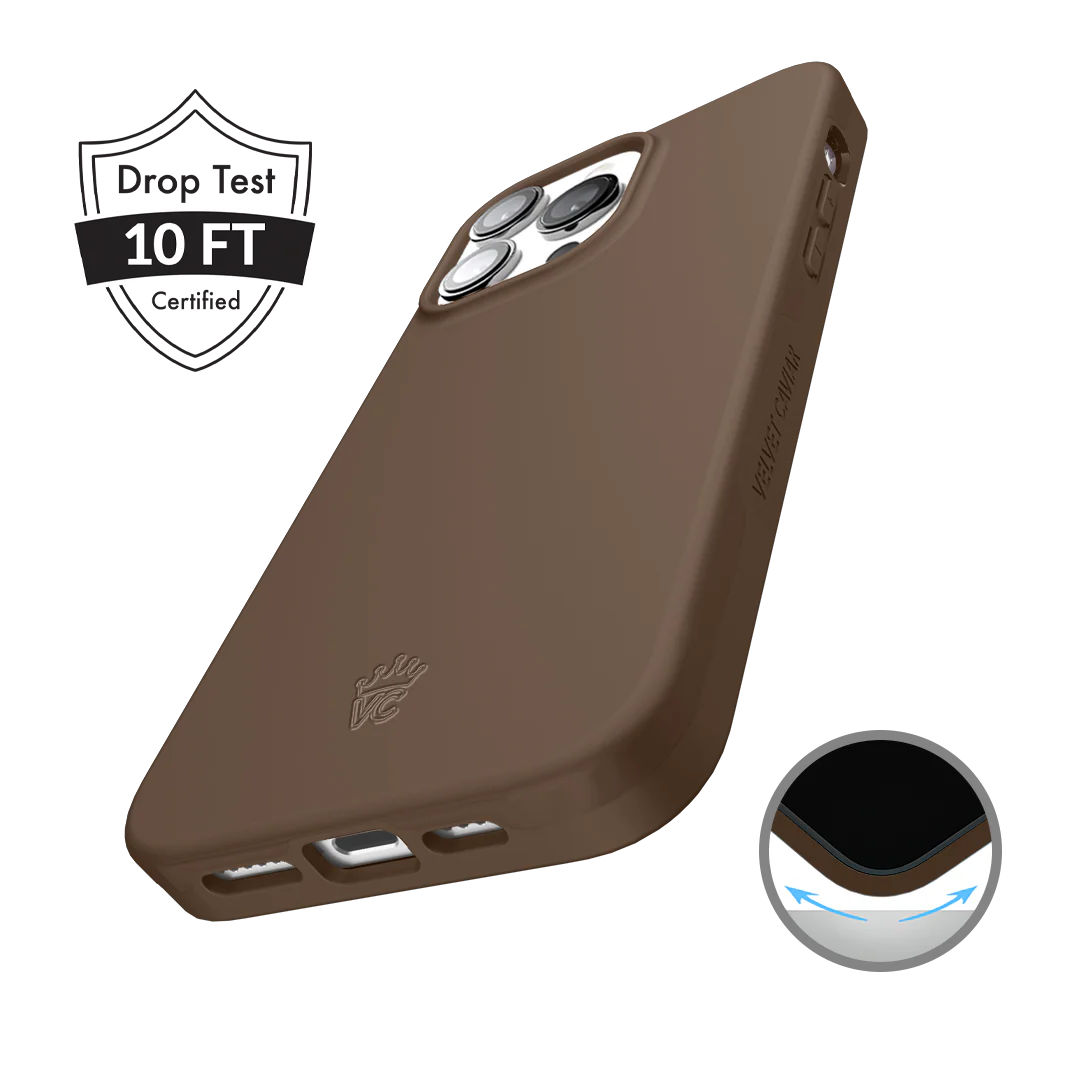 Espresso Brown iPhone Case - Image 68