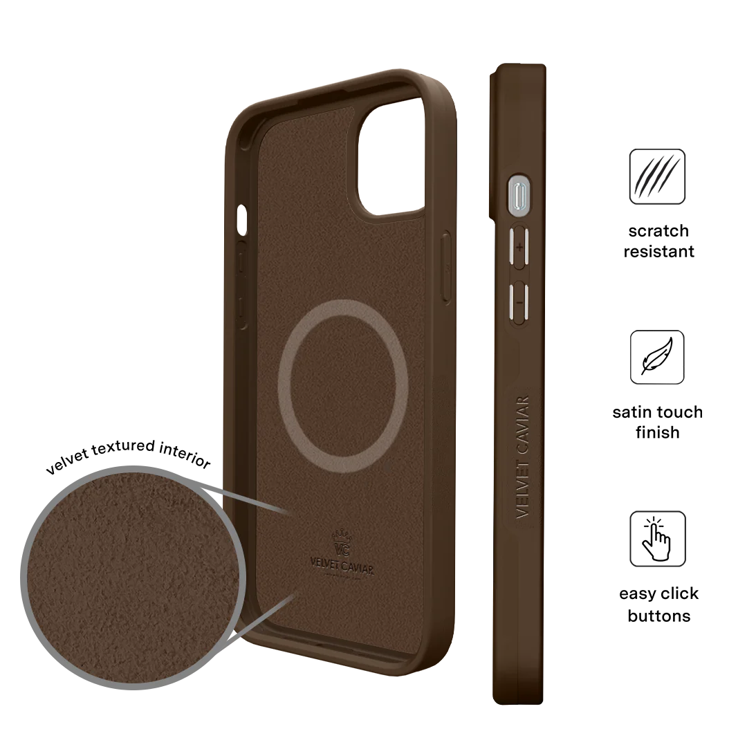 Espresso Brown iPhone Case - Image 83