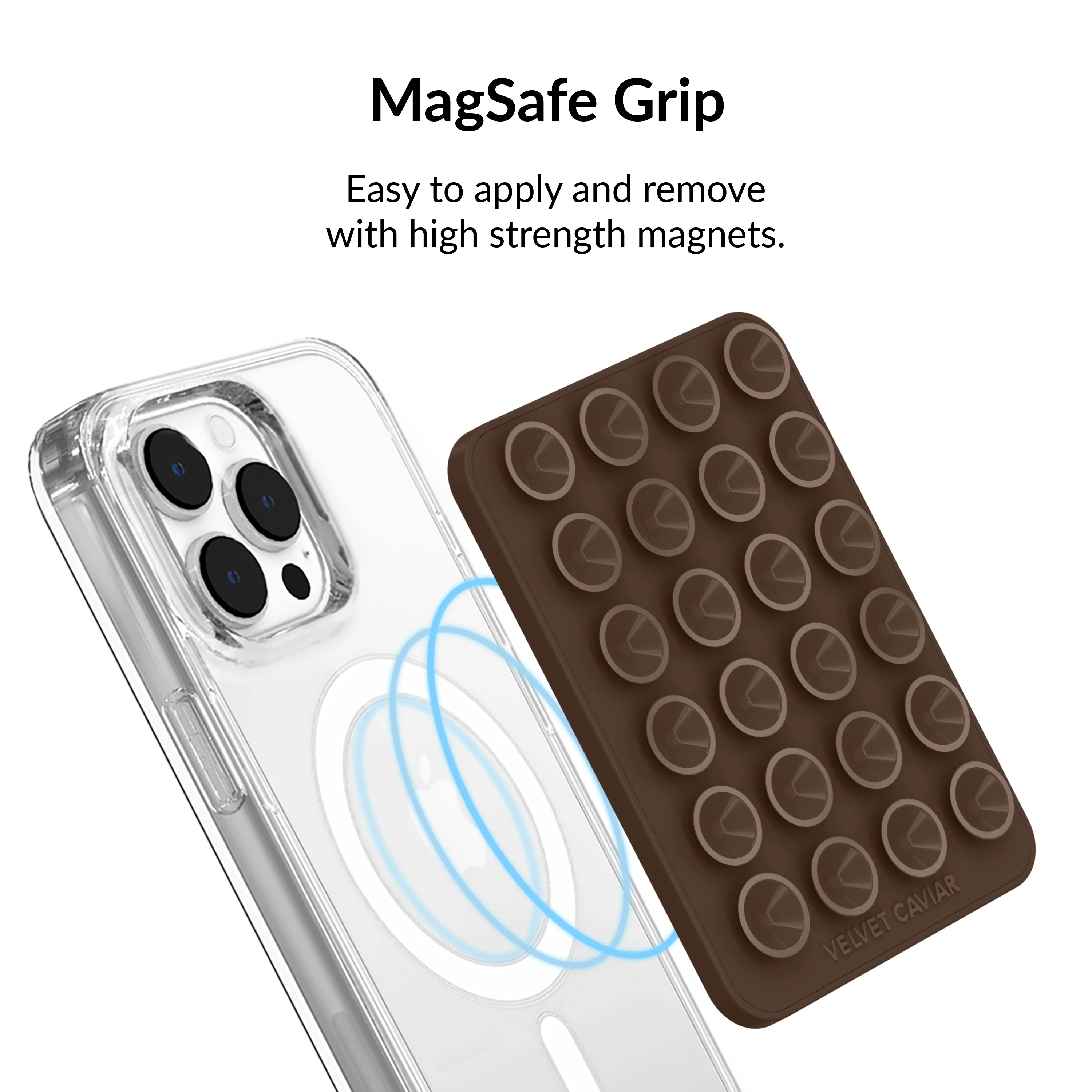 Espresso Brown MightyGrip MagSafe Mount - Image 3