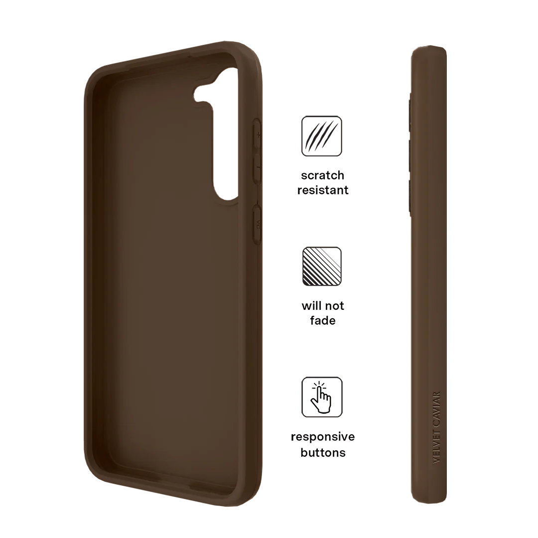 Espresso Brown Samsung Case - Image 41