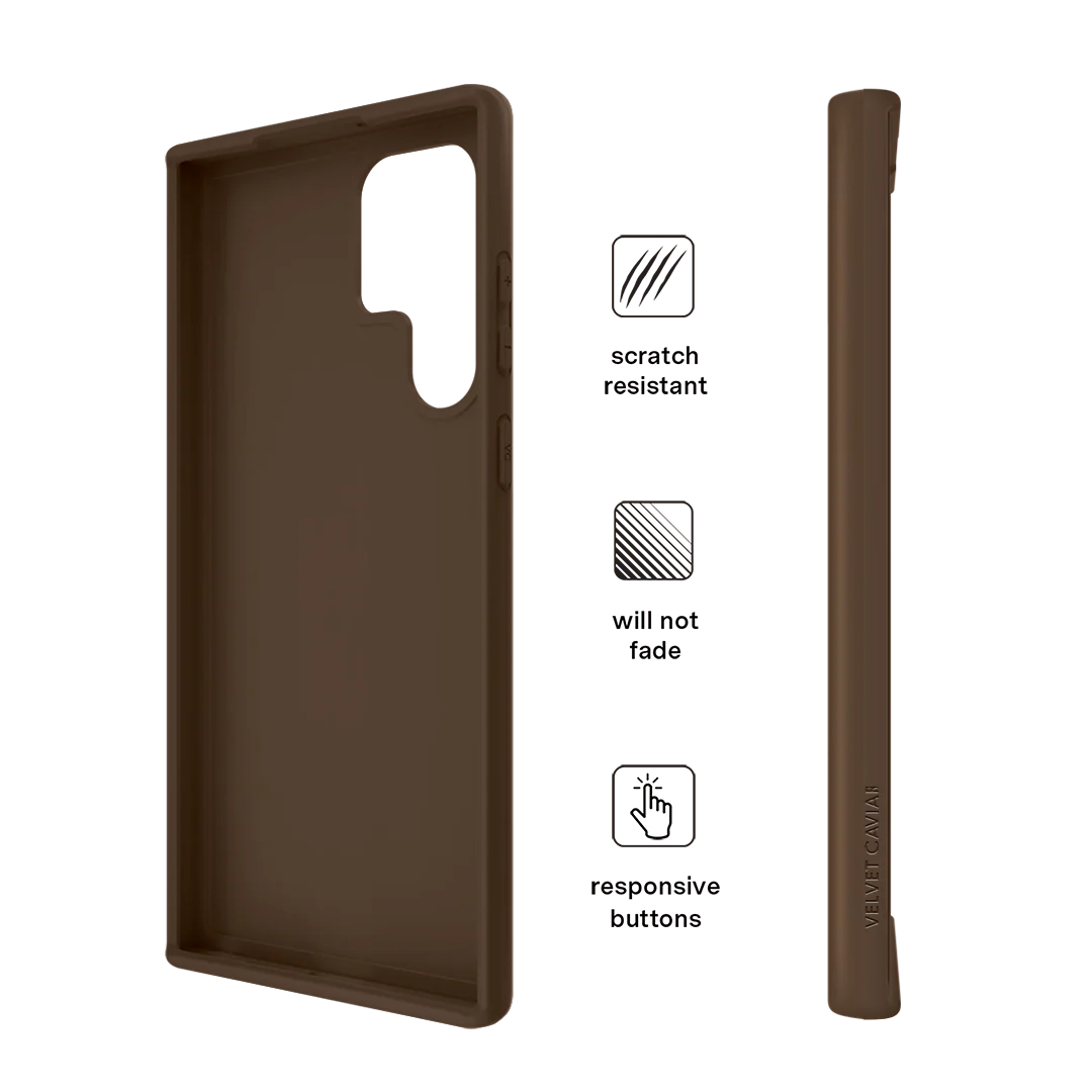 Espresso Brown Samsung Case - Image 46