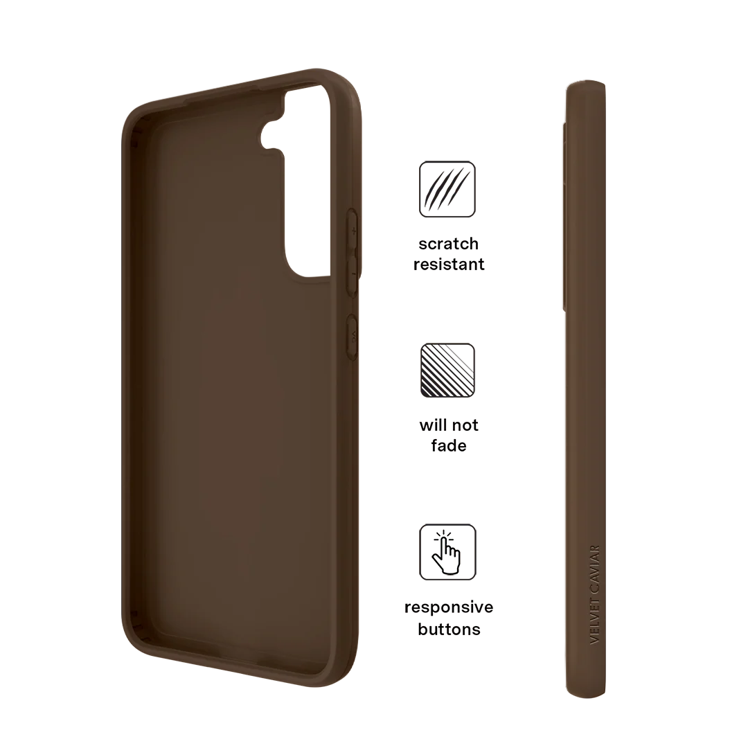 Espresso Brown Samsung Case - Image 56