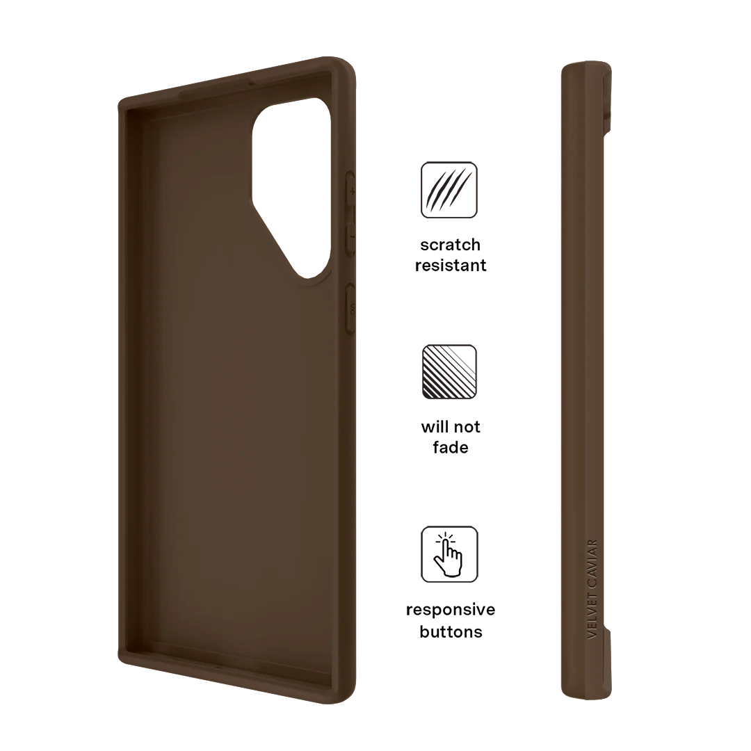 Espresso Brown Samsung Case - Image 60