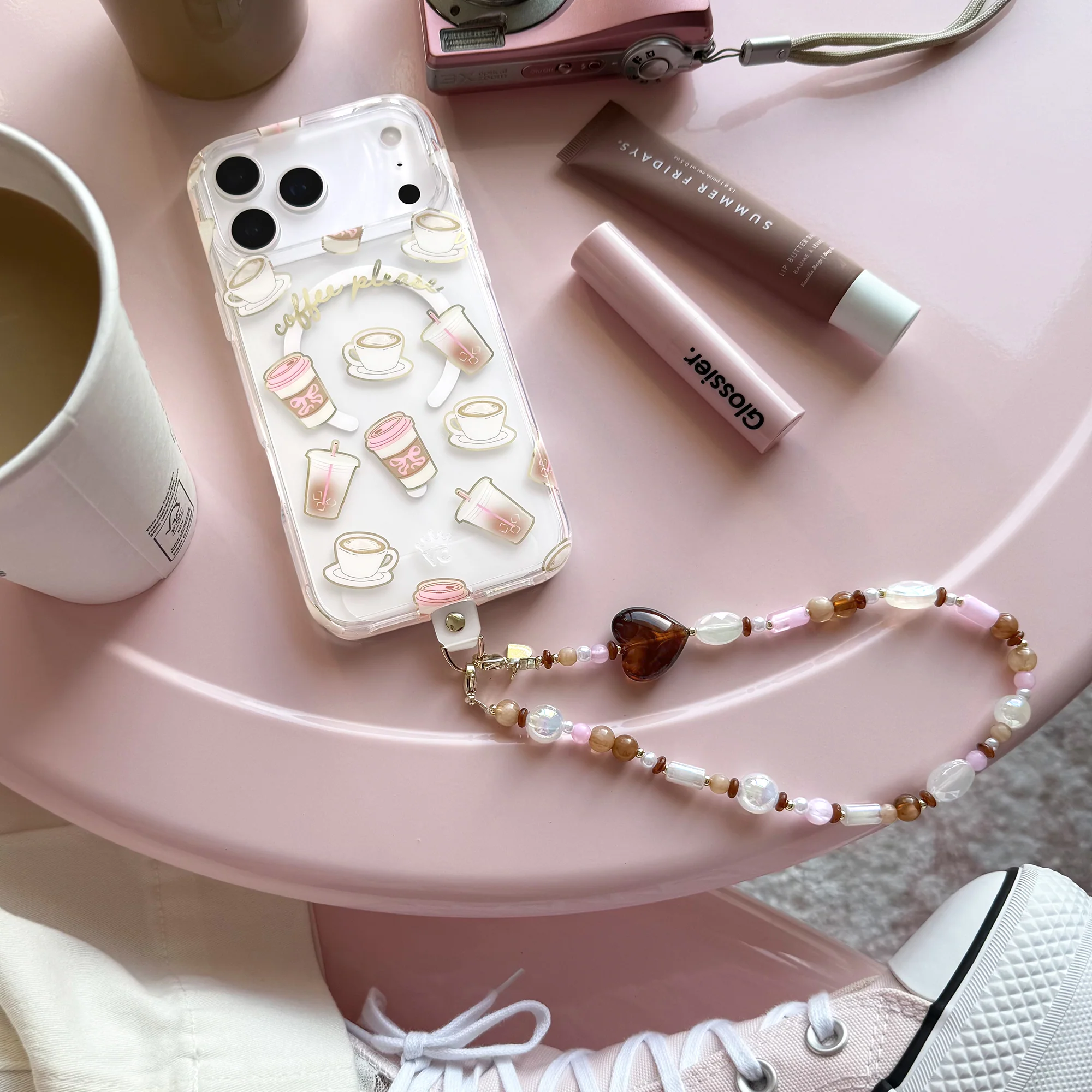 Espresso Stone Phone Charm - Image 6