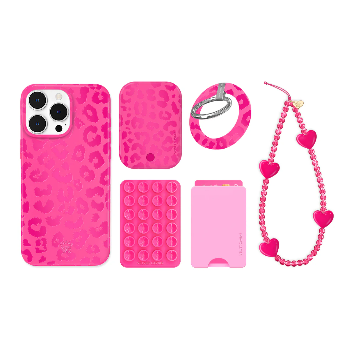 Even Hotter Pink Leopard iPhone Bundle Set - Image 10