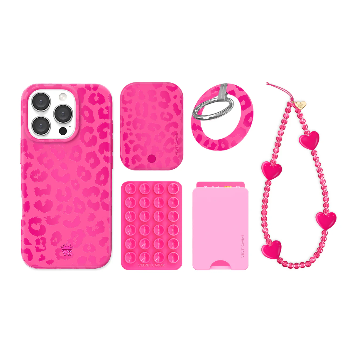 Even Hotter Pink Leopard iPhone Bundle Set - Image 19