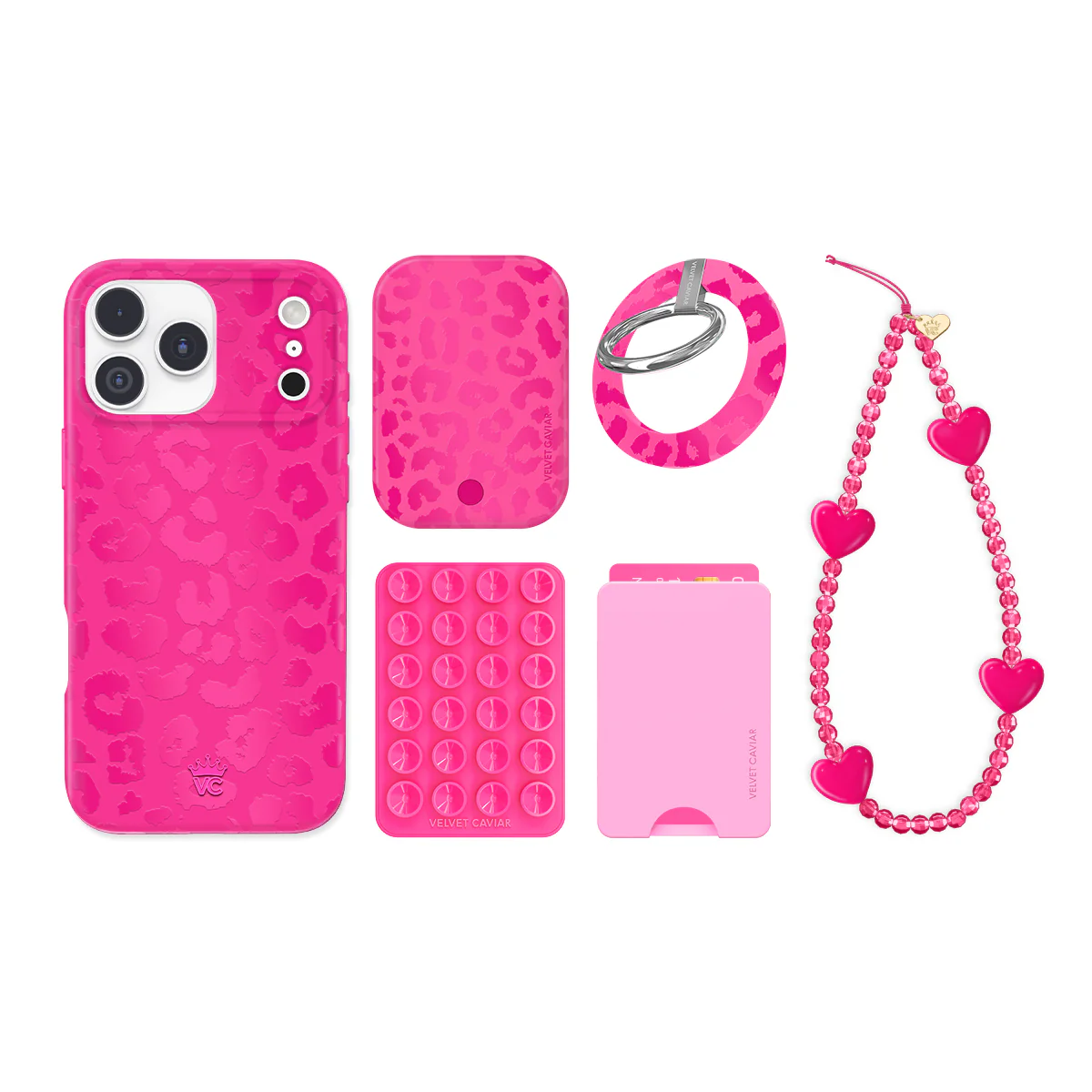 Even Hotter Pink Leopard iPhone Bundle Set - Image 2