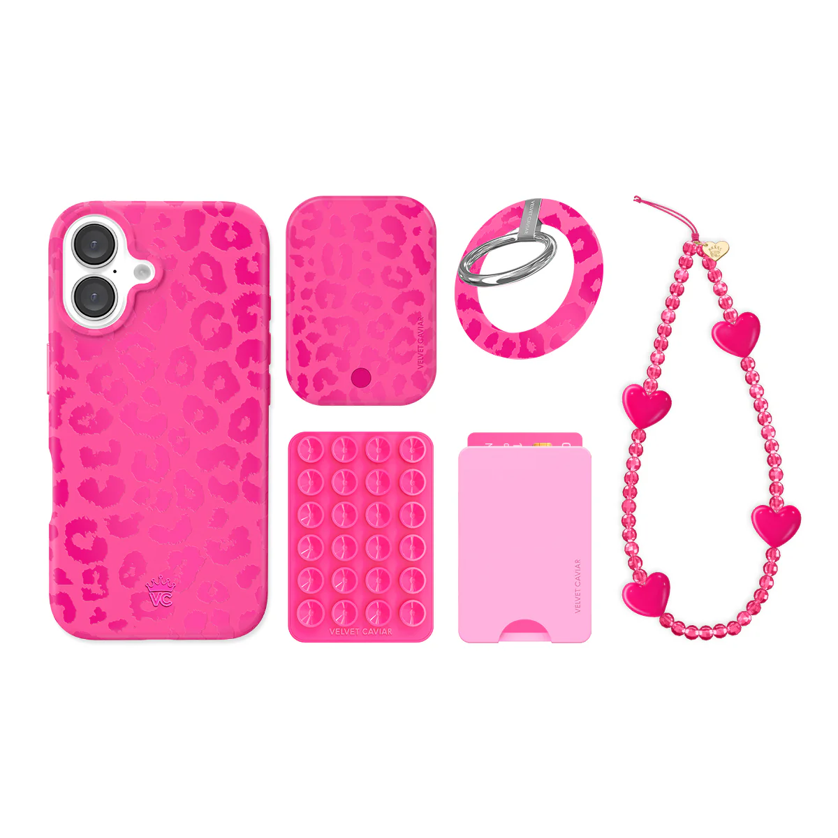 Even Hotter Pink Leopard iPhone Bundle Set - Image 20