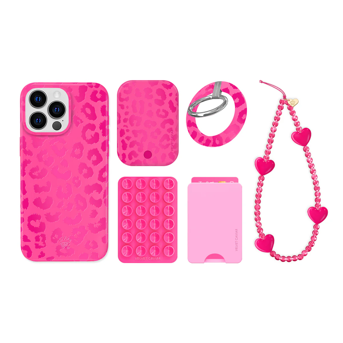 Even Hotter Pink Leopard iPhone Bundle Set - Image 6