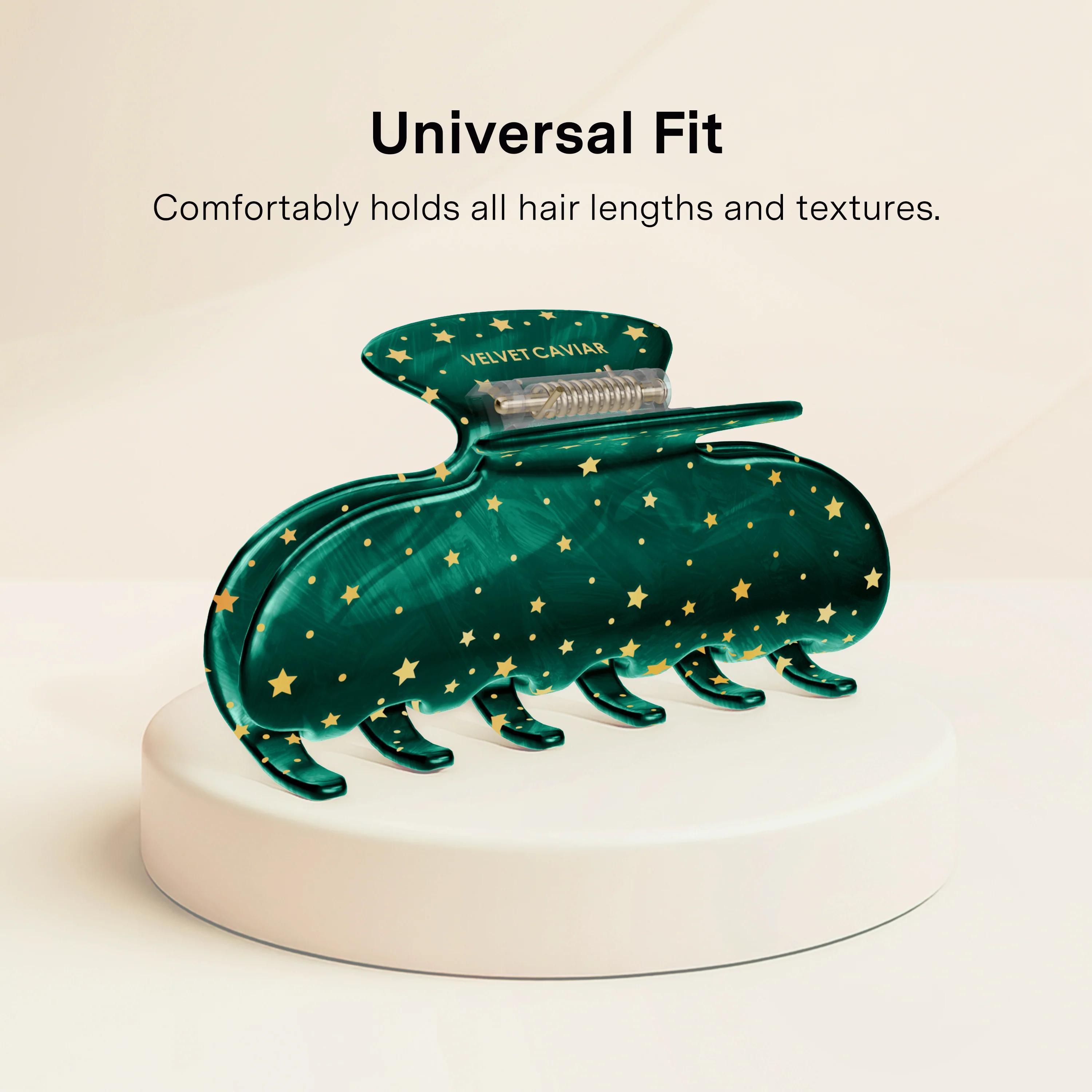 Evergreen Stars Hair Clip - Image 3