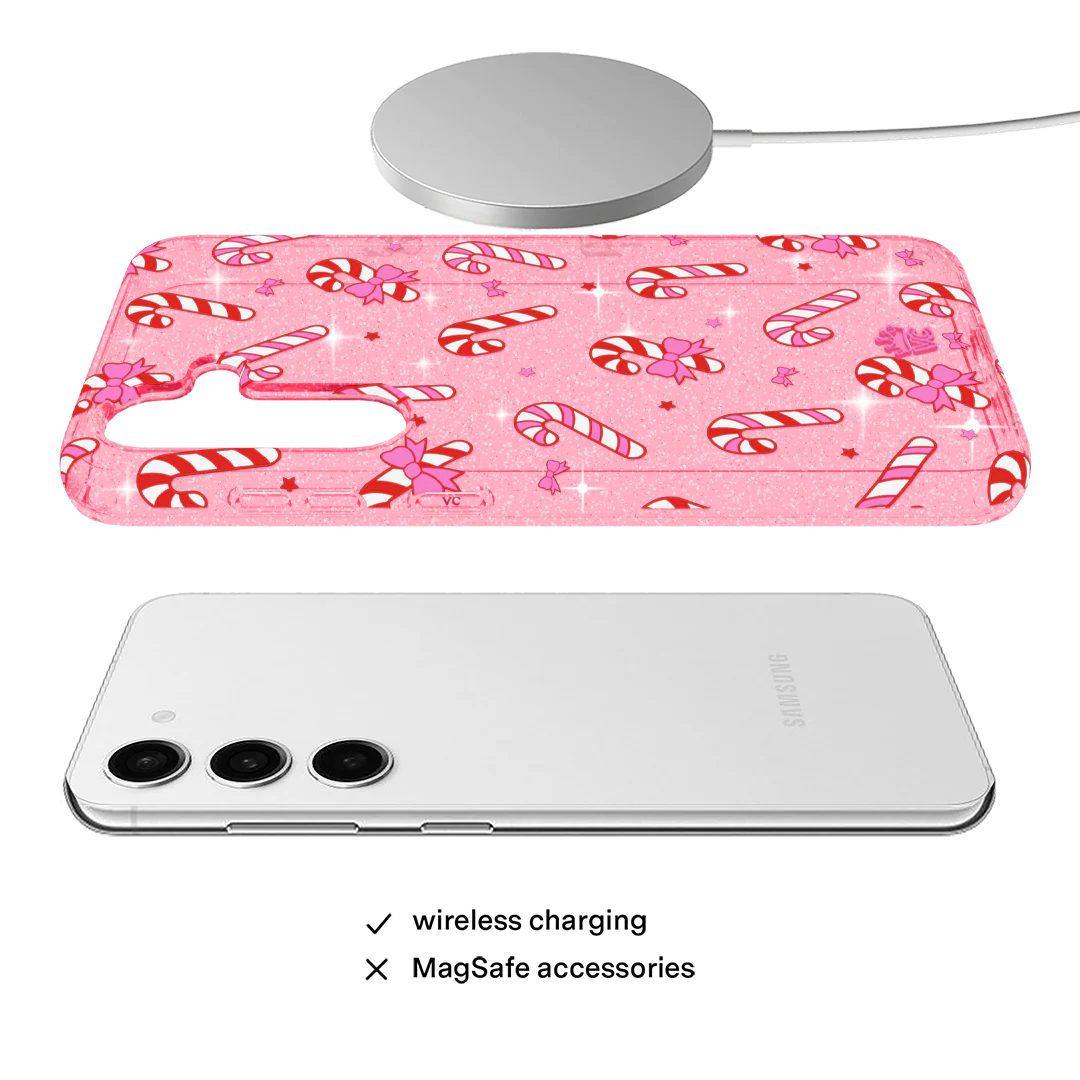 Pink Peppermint Princess Samsung Case - Image 3