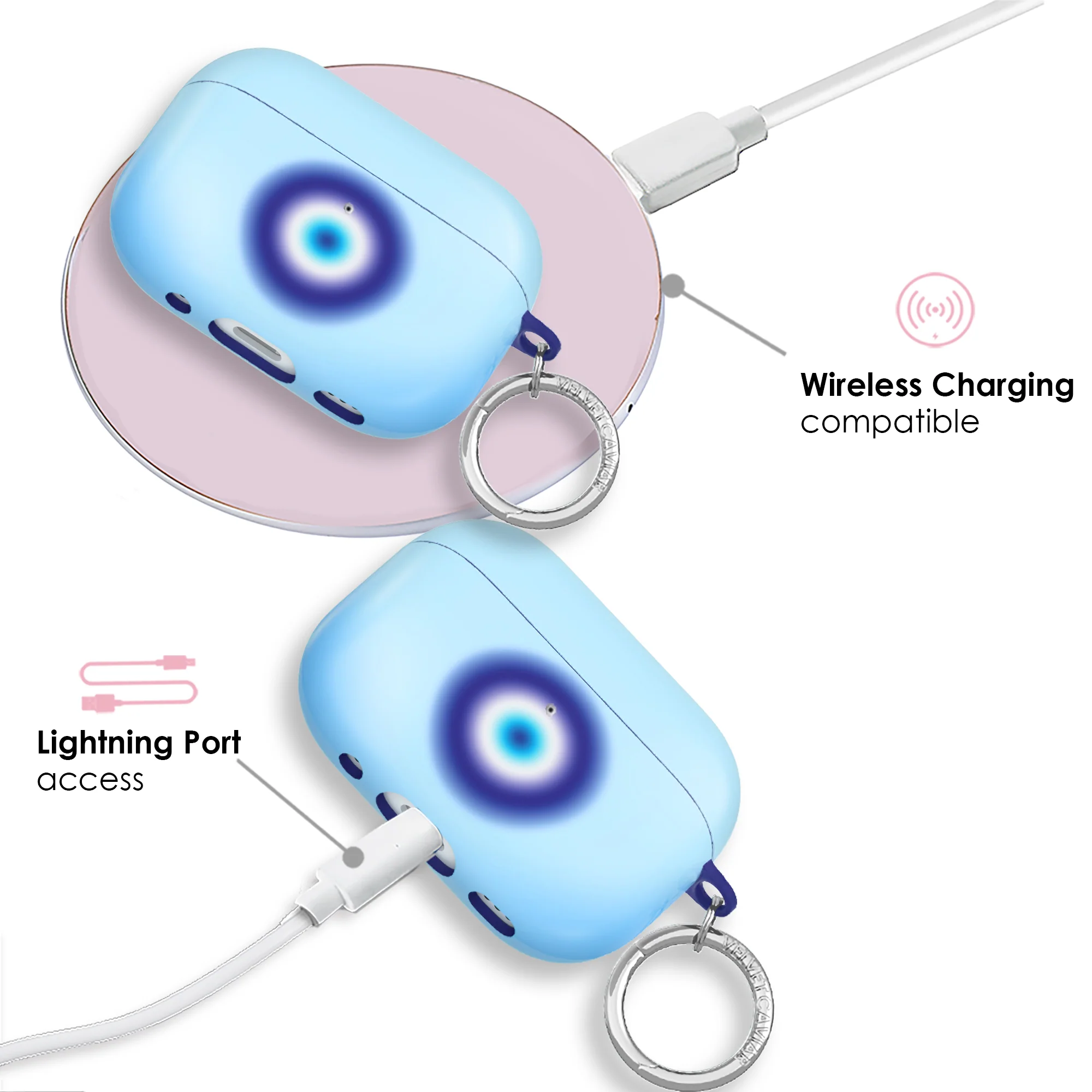 Evil Eye Aura AirPod Case - Image 24