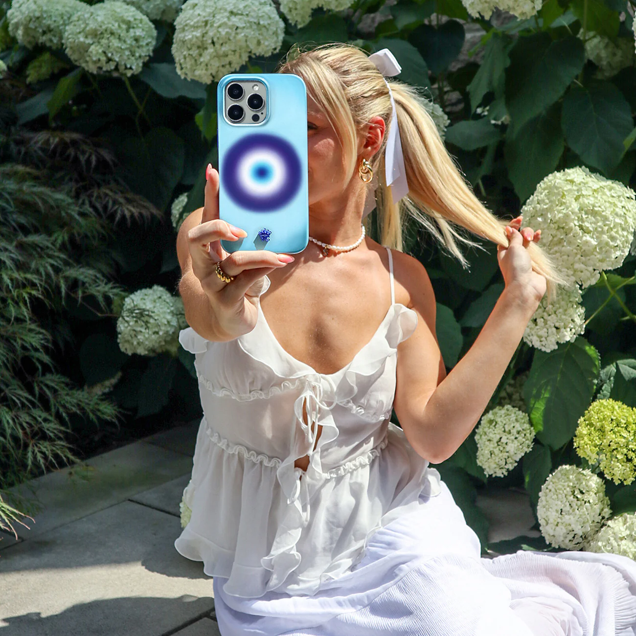 Evil Eye Aura iPhone Case - Image 2