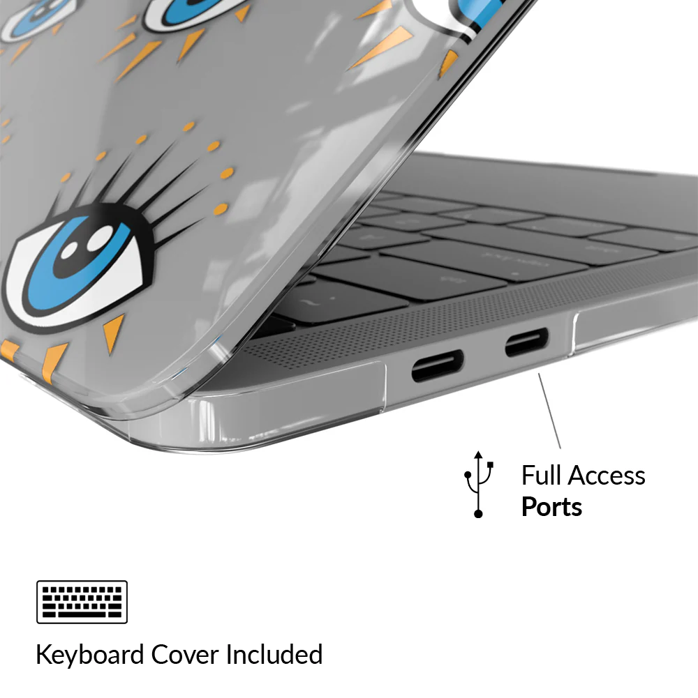 Evil Eyes MacBook Case - Image 4