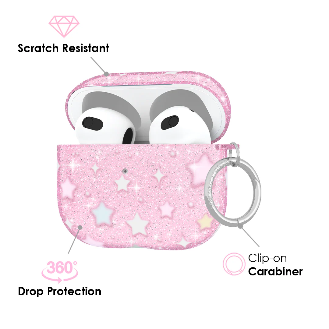 Falling Star Glitter AirPod Case - Image 13