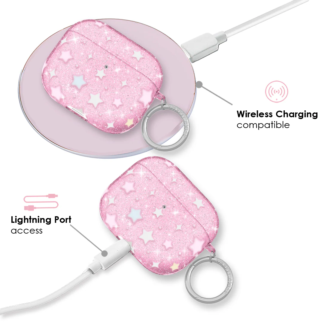 Falling Star Glitter AirPod Case - Image 14