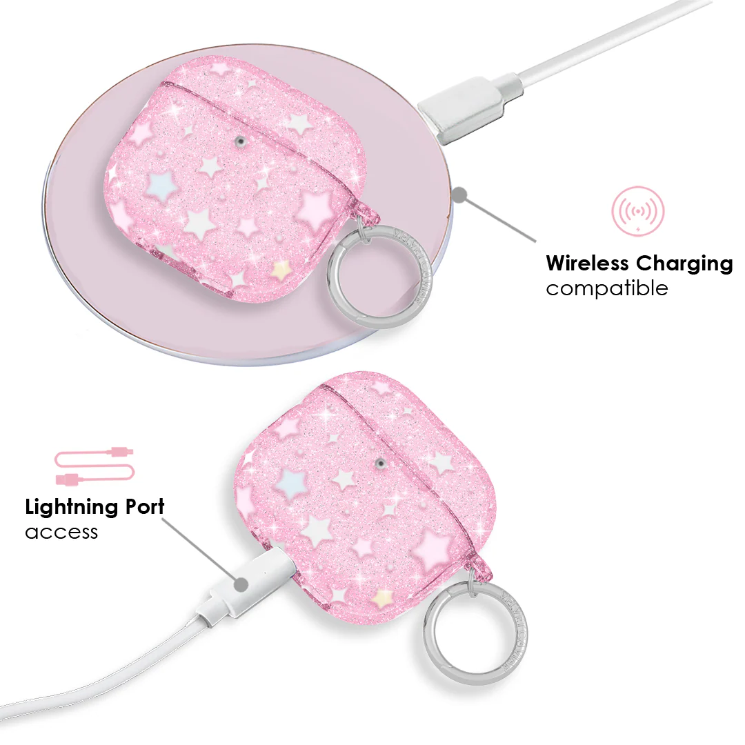 Falling Star Glitter AirPod Case - Image 19