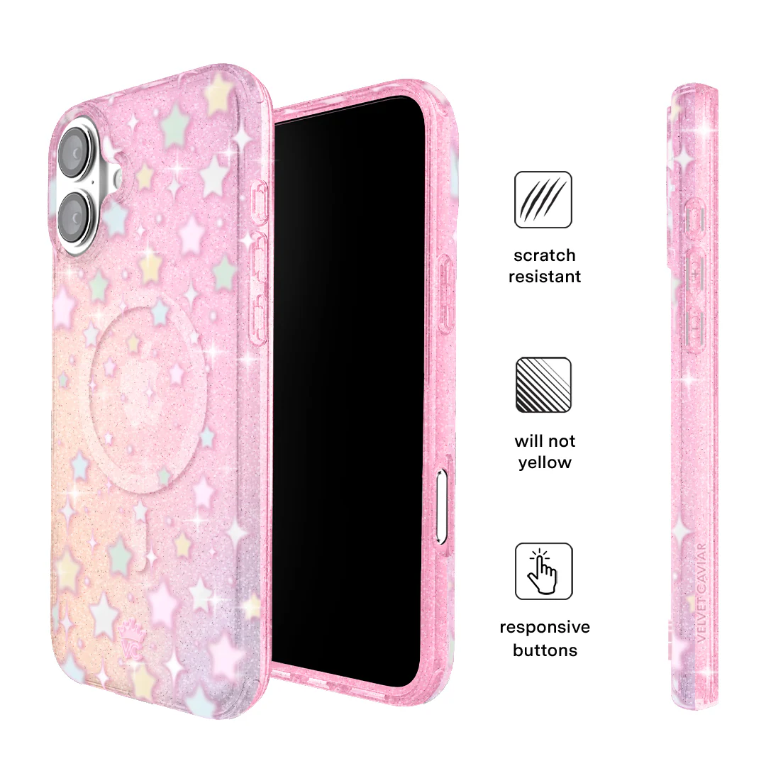 Falling Star Glitter iPhone Case - Image 5