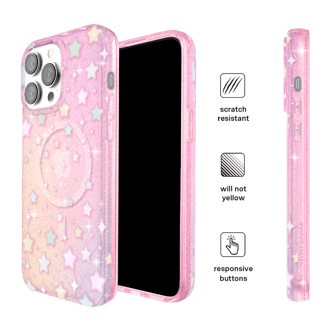 Falling Star Glitter iPhone Case - Image 80