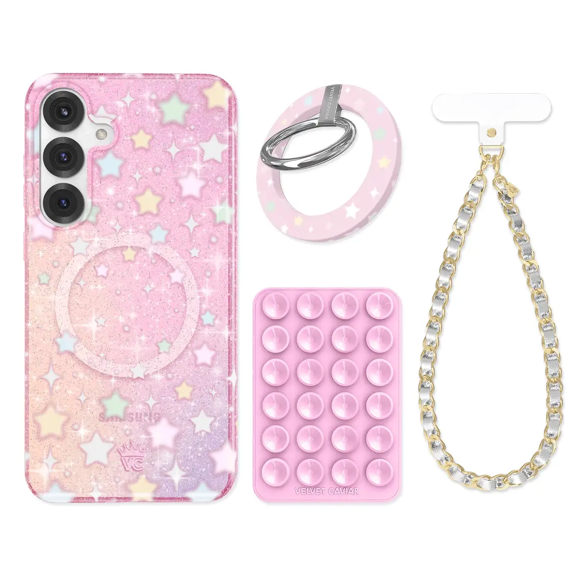 Falling Star Glitter Samsung Bundle Set - Image 2