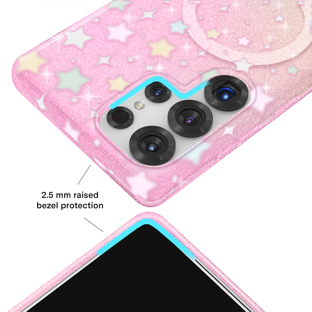 Falling Star Glitter Samsung Case - Image 12
