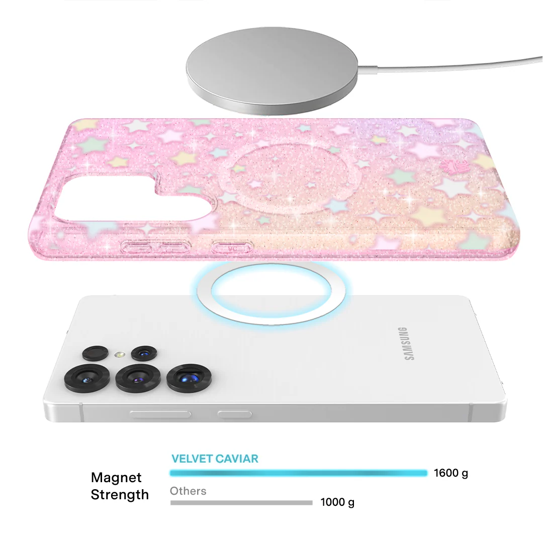 Falling Star Glitter Samsung Case - Image 13