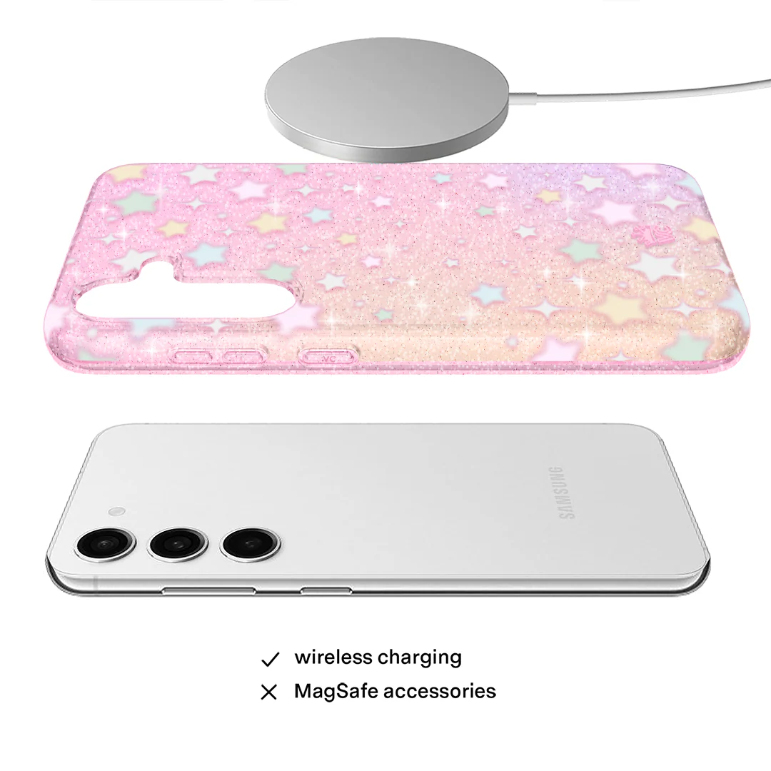 Falling Star Glitter Samsung Case - Image 23