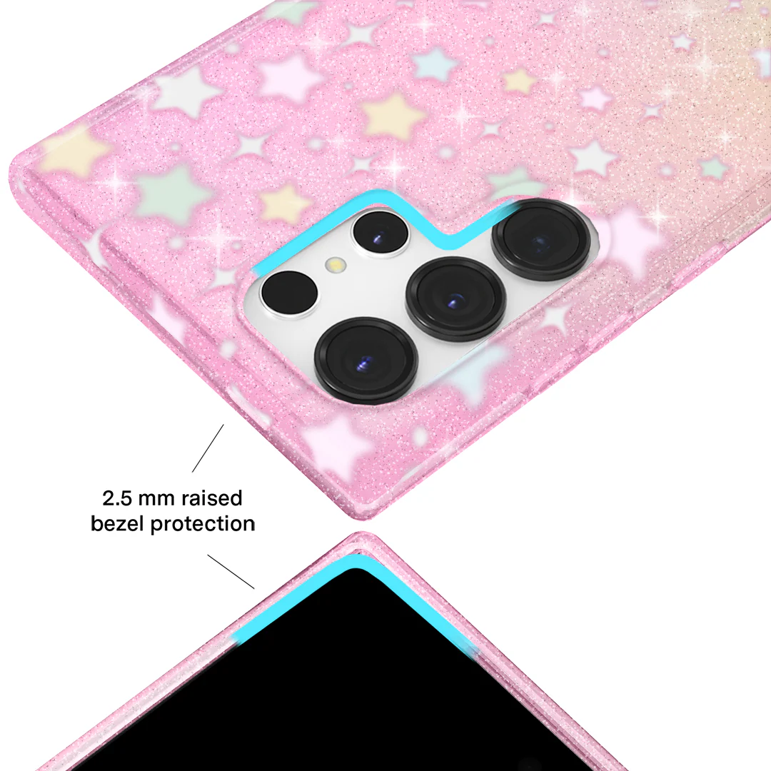 Falling Star Glitter Samsung Case - Image 27