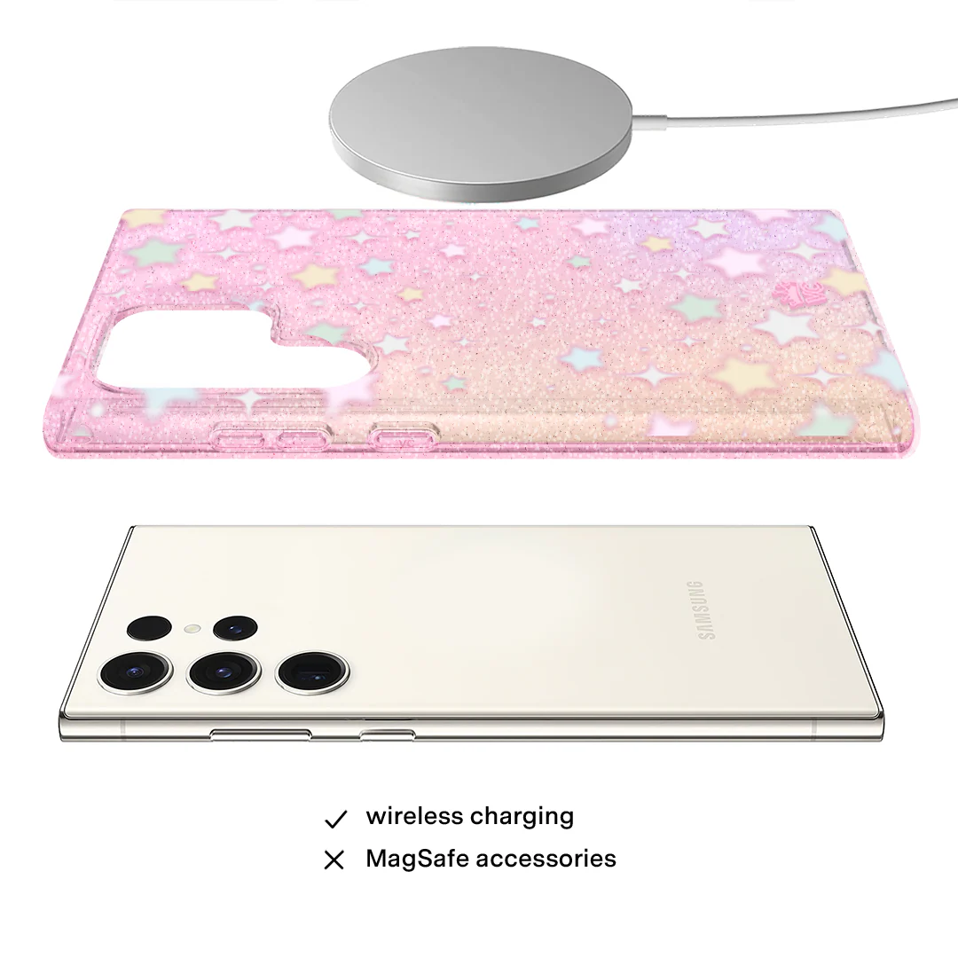 Falling Star Glitter Samsung Case - Image 28
