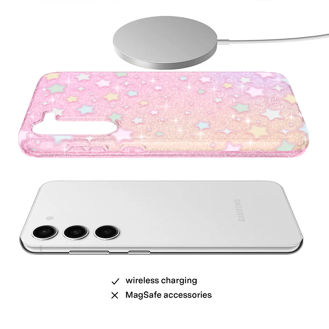 Falling Star Glitter Samsung Case - Image 38