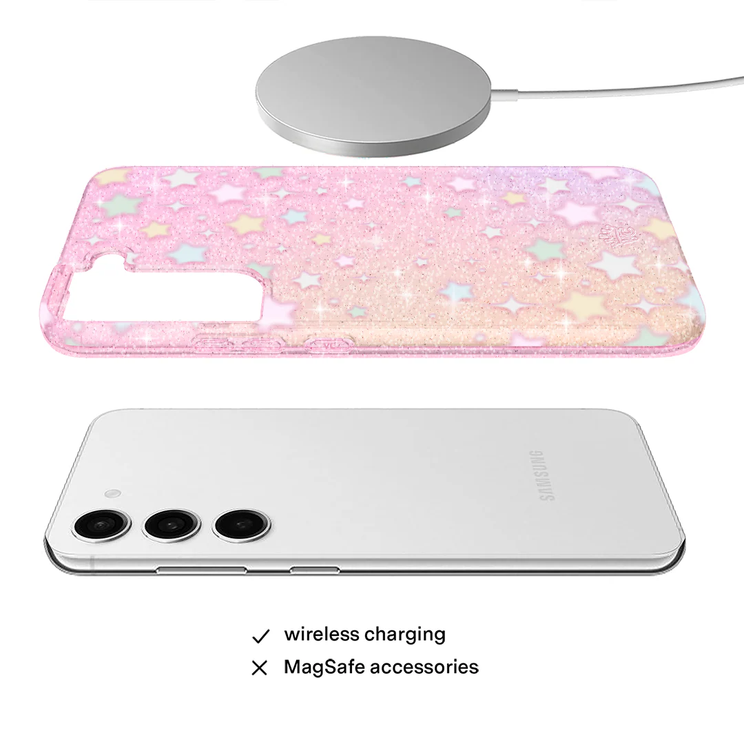 Falling Star Glitter Samsung Case - Image 53
