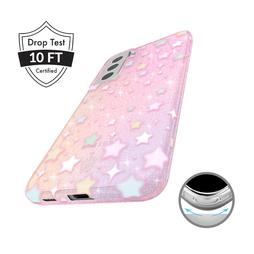 Falling Star Glitter Samsung Case - Image 54