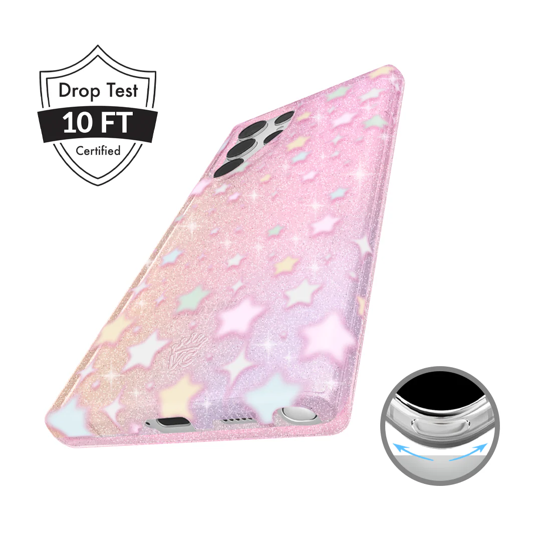 Falling Star Glitter Samsung Case - Image 59