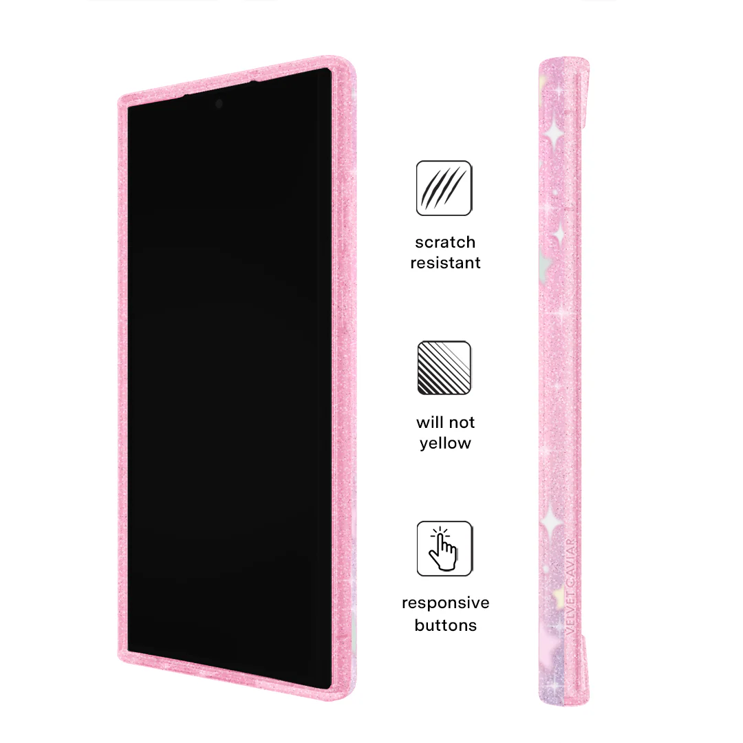 Falling Star Glitter Samsung Case - Image 60