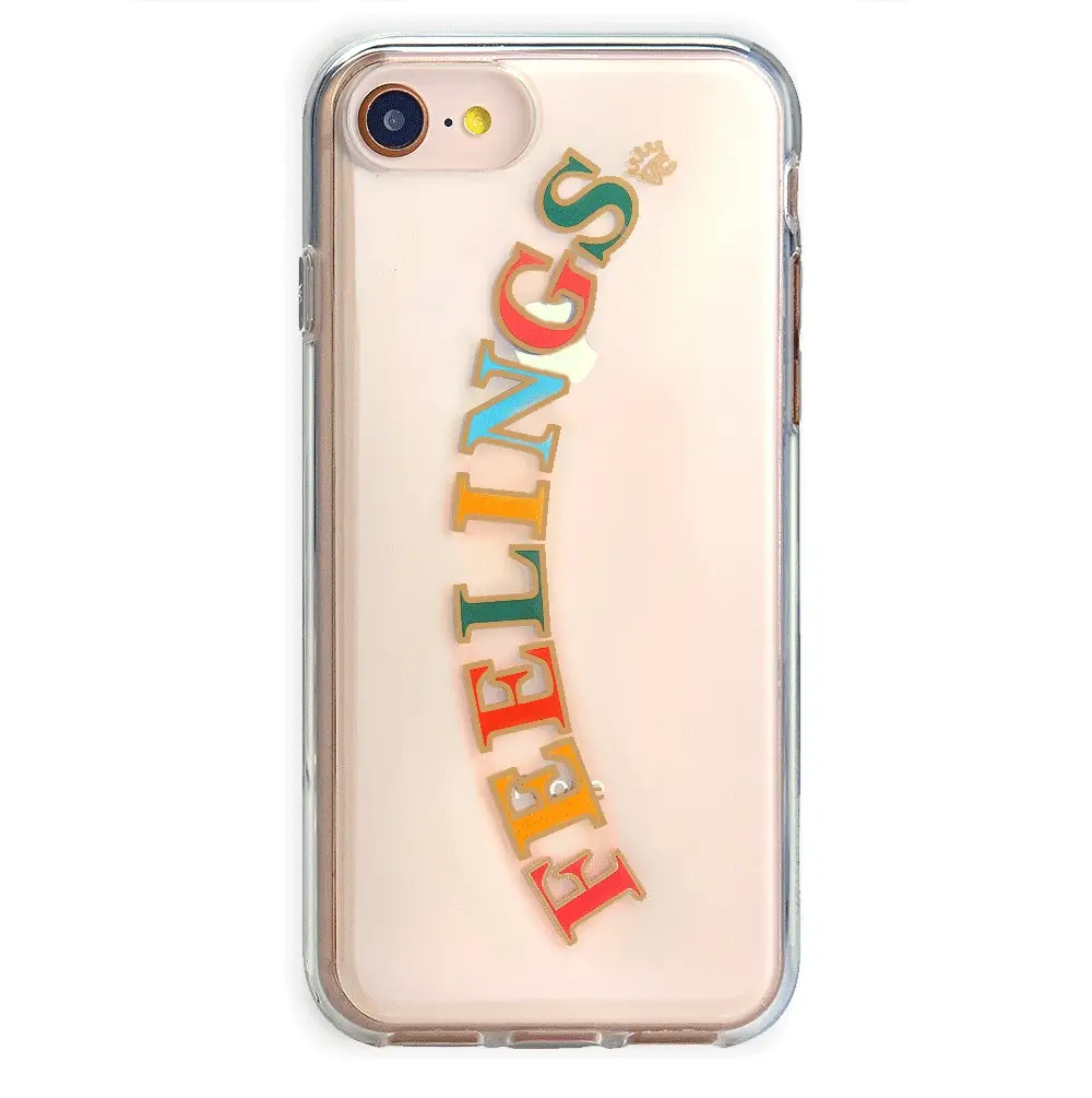 Feelings Clear iPhone Case - Image 25