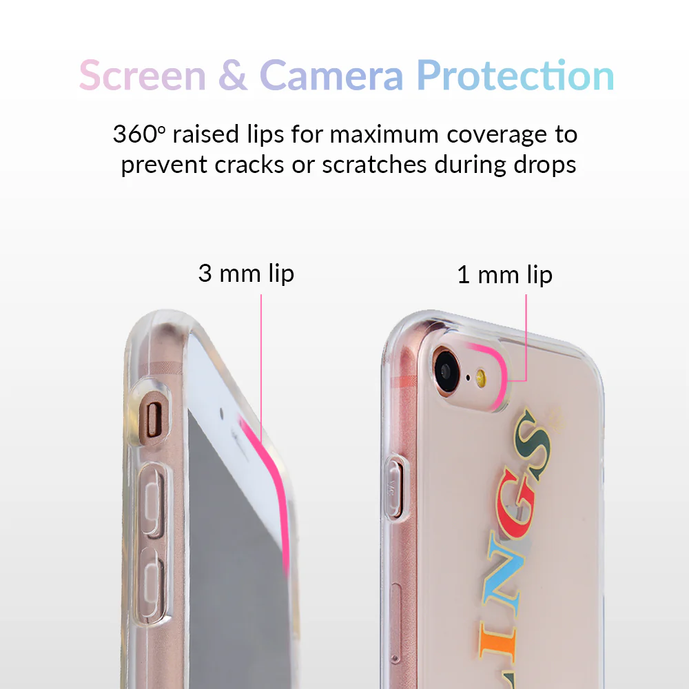 Feelings Clear iPhone Case - Image 3