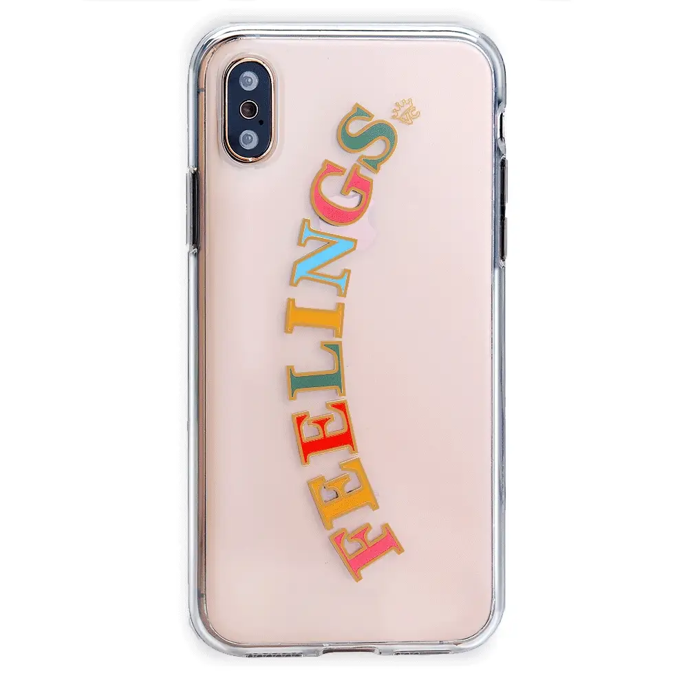 Feelings Clear iPhone Case - Image 39