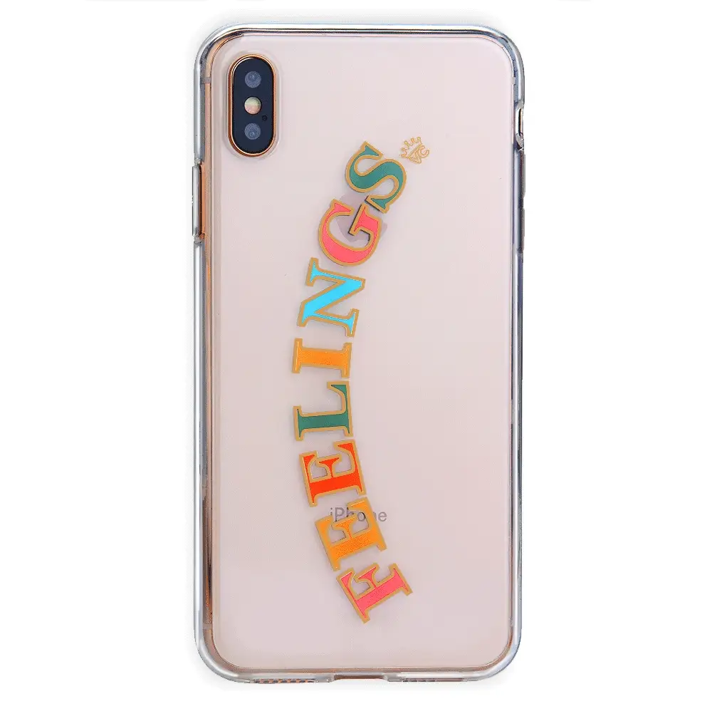 Feelings Clear iPhone Case - Image 46