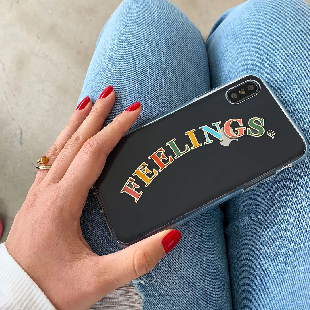Feelings Clear iPhone Case - Image 52