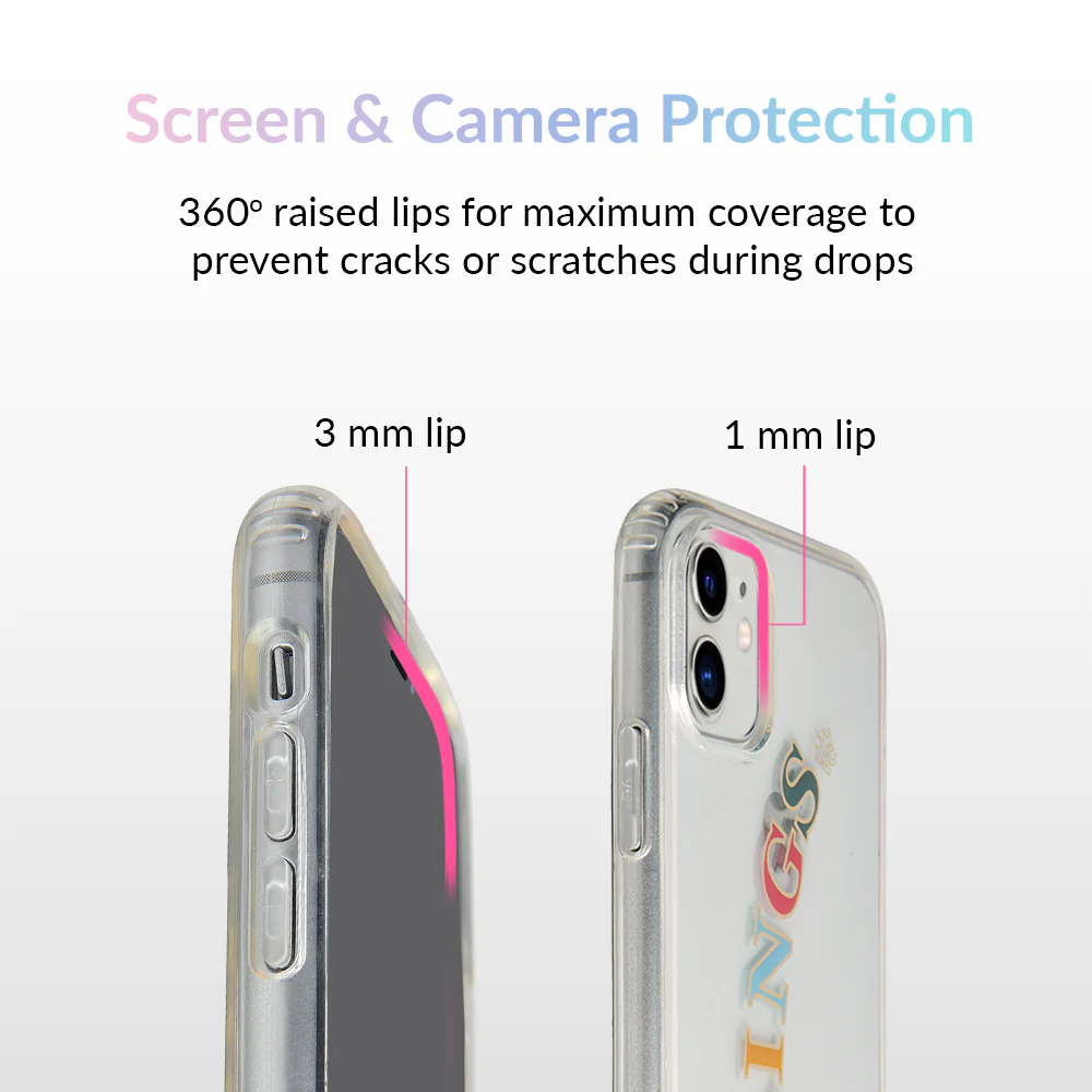 Feelings Clear iPhone Case - Image 64